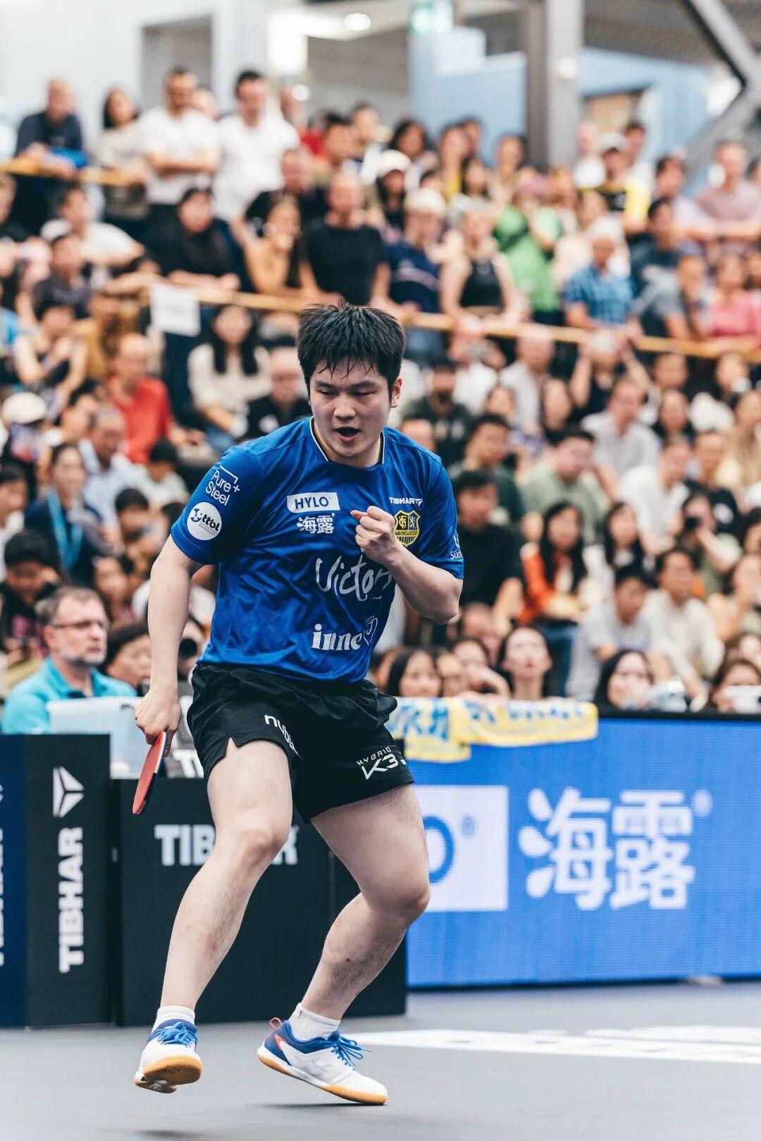 英格兰队鏖战德国队，樊振东关键制胜